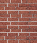 Клинкерный кирпич GREETSIEL friesisch-rot genarbtbesandet NF