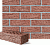 Клинкерный кирпич VICTORIA NF56 красный рифленый