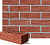 Клинкерный кирпич MELBOURNE NF26 красный рифленый