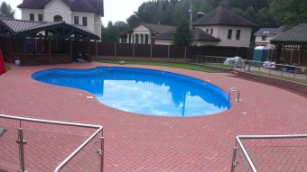 Клинкерная брусчатка AMBER фото