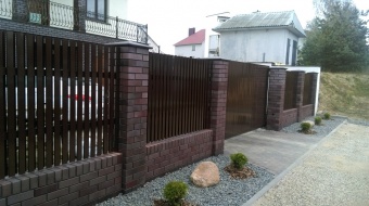 Клинкерный кирпич для забора ROBEN ADELAIDE NF19 фото