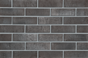 Клинкерный кирпич ROBEN SYDNEY NF20 антрацитовый с оттенком