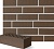 Клинкерный кирпич PERTH NF50 коричневый гладкий